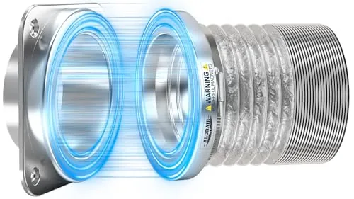 ALORAIR Magnetic Dryer Vent Connector Kit DV180, 4-Inch Quick Connect Airtight Magnetic Coupling $20.99