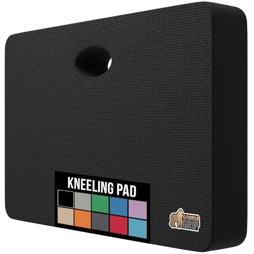 $12.99* | 17.5" x 11" GORILLA GRIP Extra Thick 1.3" Soft Foam Kneeling Pad at Amazon