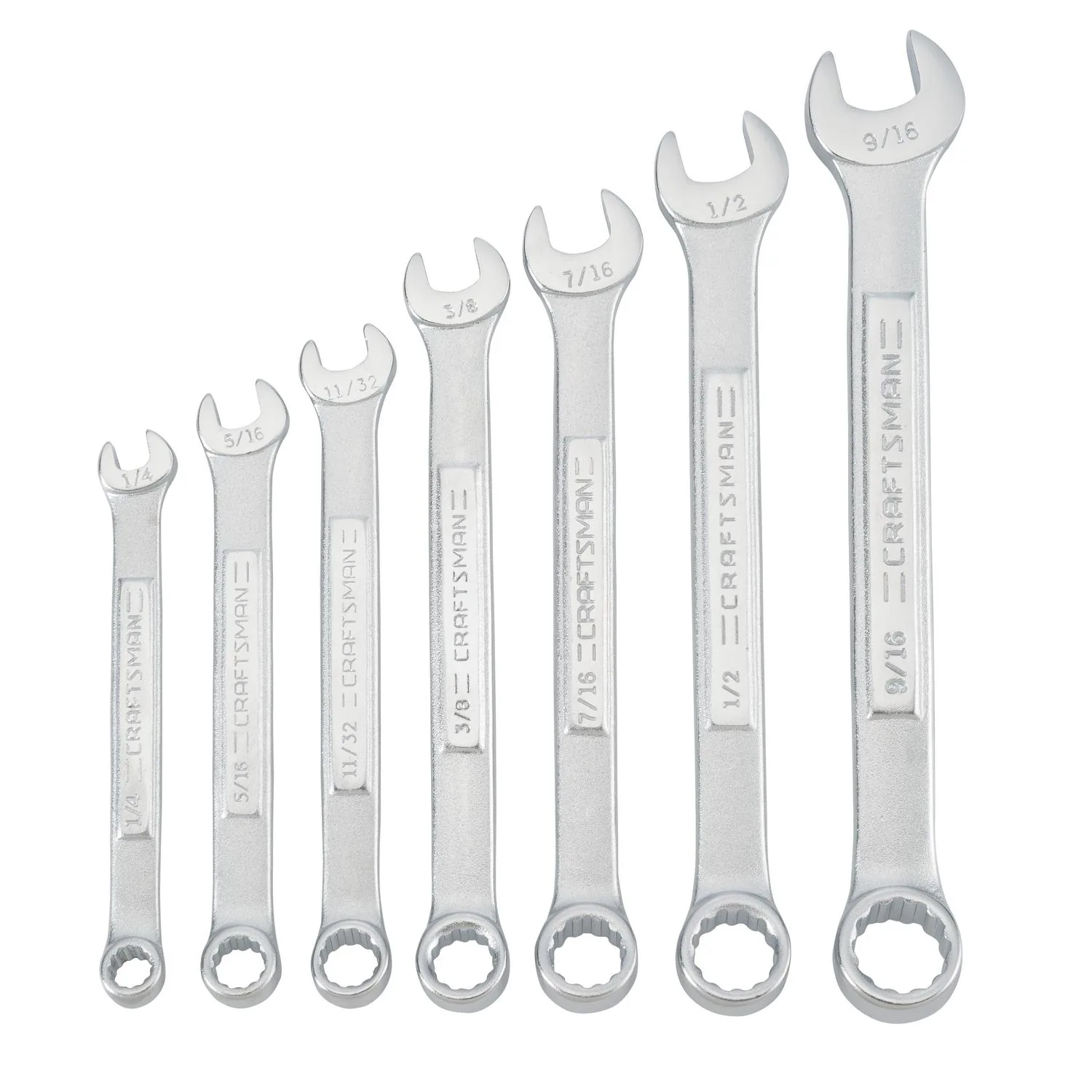 CRAFTSMAN 12 Point SAE Wrench Set 7 pc $14.99