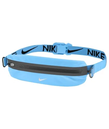 Nike slim waistpack 4.0 lt current blue/black/silver osfm $21.23