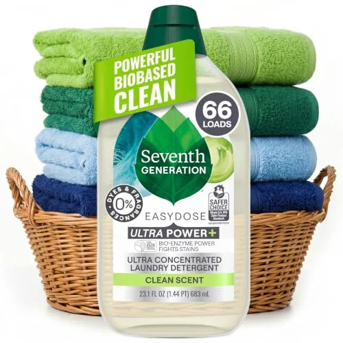 23.1-Oz Seventh Generation Ultra Power Plus Concentrated Liquid Laundry Detergent (66 Loads) $6.03 w/ S&S + Free Shipping w/ Prime or on $35+