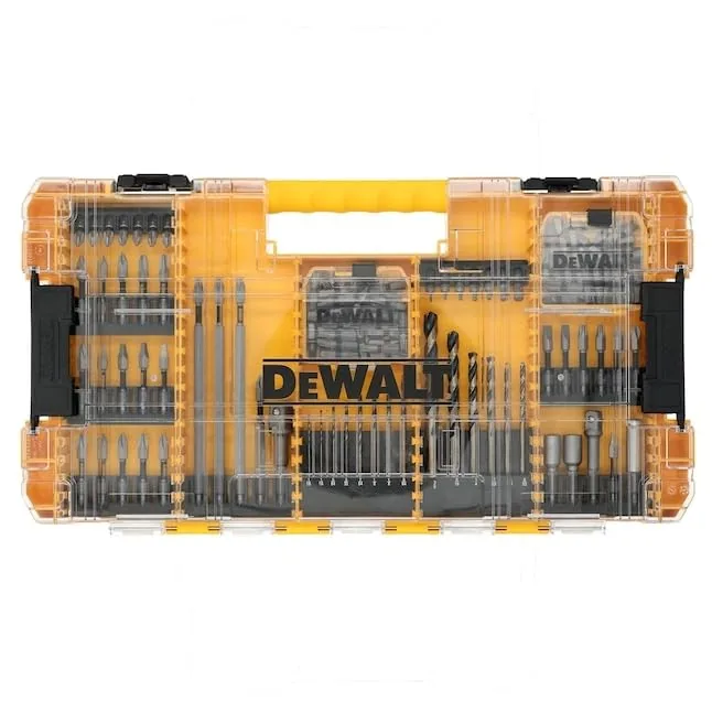 $39.98* | Tough Grip 120-Piece Screwdriver Bit Set, 1/4-in Hex Shank, Impact Ready, Alloy Steel (DWAF120SETTG) at Amazon