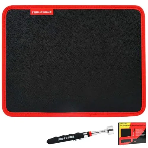 TOOLEAGUE 1Pc Magnetic Tool Mat with 25Lb Telescoping Magnetic Pickup Pen $15.99