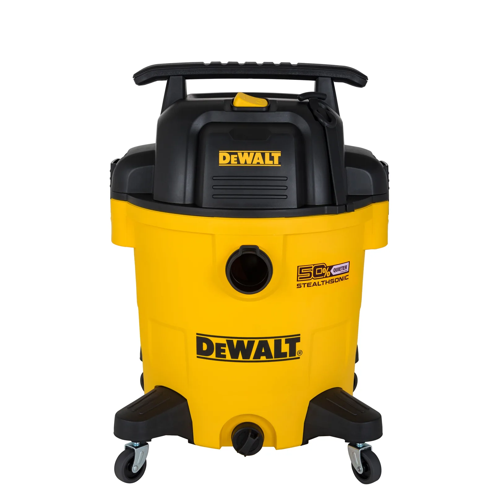 DEWALT Stealthsonic Quiet 12-Gallon 5.5 HP Corded Wet/Dry Shop Vacuum with Accessories Included, $119, Lowe's
