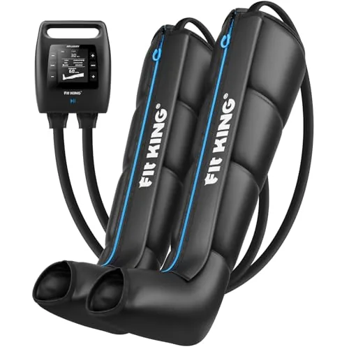 FIT KING Air Compression Recovery System, Cordless Full Leg Massager $129 AC + Free Shipping